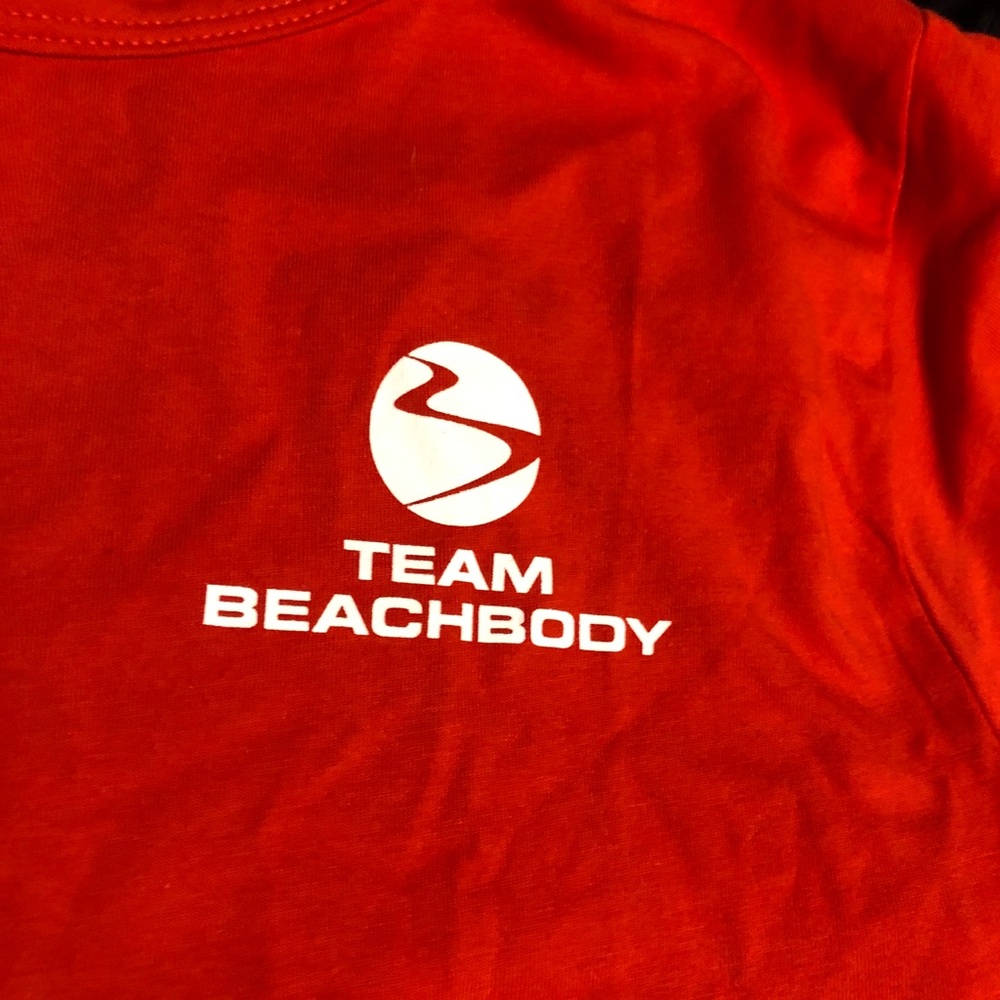 Beachbody coach crop top
